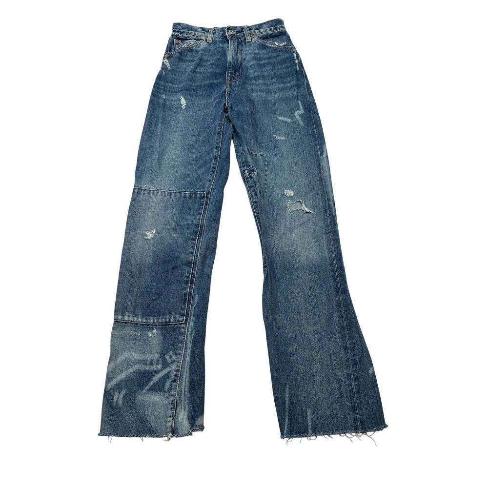 Levi's Vintage Clothing LVC 701 Distressed Jeans Women's Size 24 50s